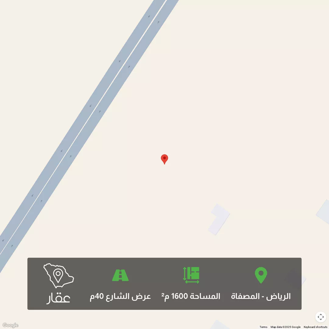 أرض للبيع في حي المصفاة, مدينة الرياض, منطقة الرياض 1 صورة