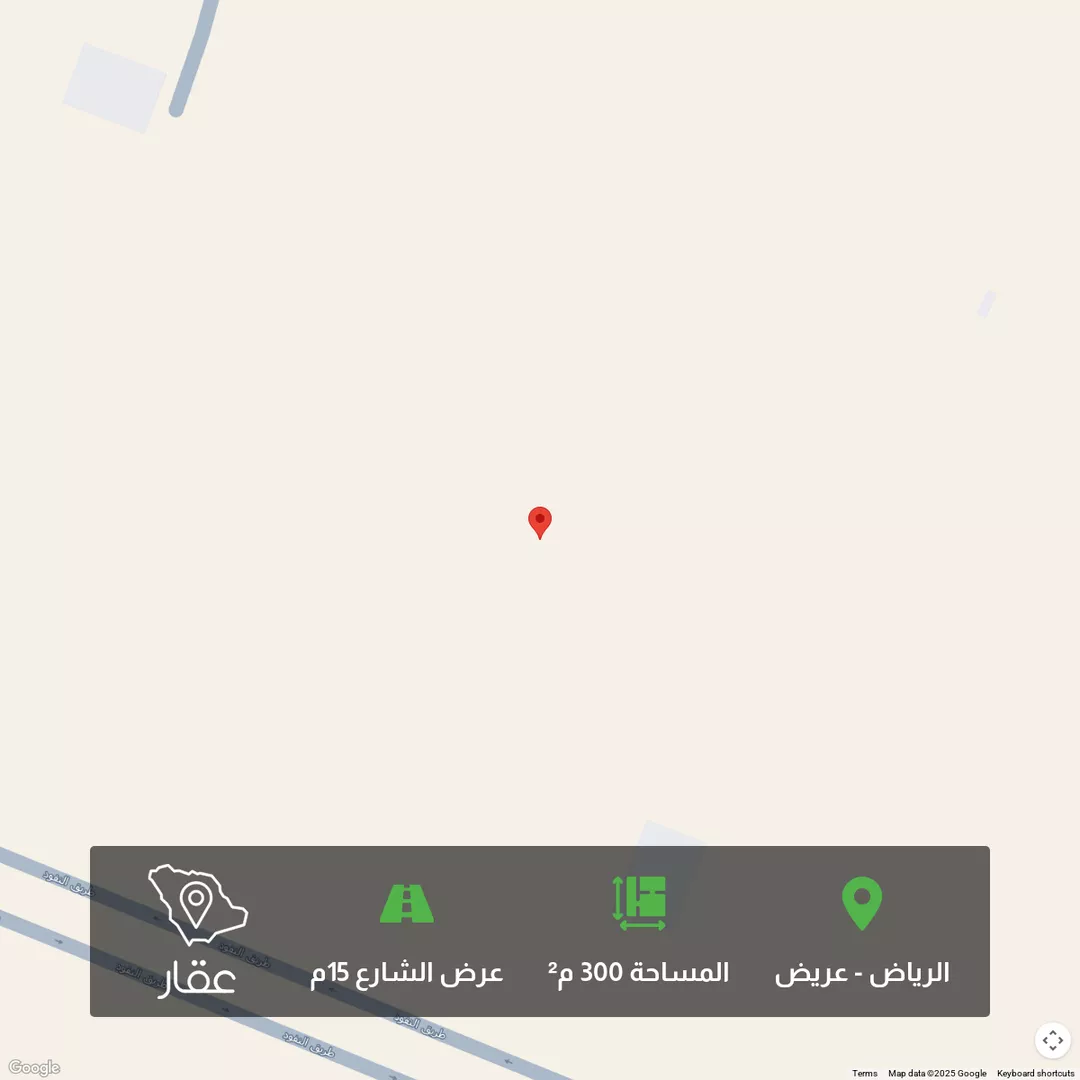أرض للبيع في شارع عريض, حي عريض, مدينة الرياض, منطقة الرياض 1 صورة