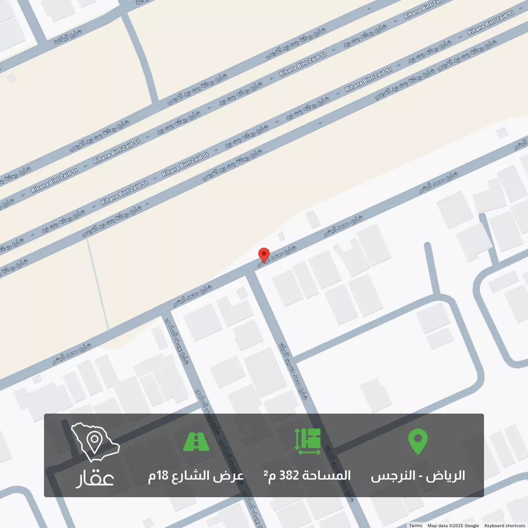 أرض للبيع في شارع محمد البشر, حي النرجس, مدينة الرياض, منطقة الرياض 1 صورة