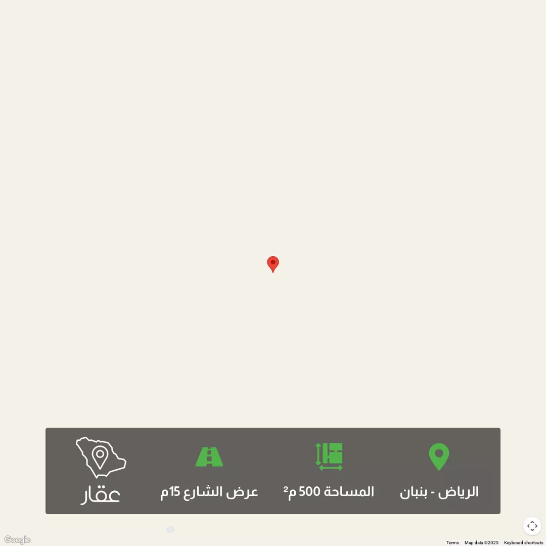 أرض للبيع في شارع 15 , مدينة الرياض, منطقة الرياض 1 صورة