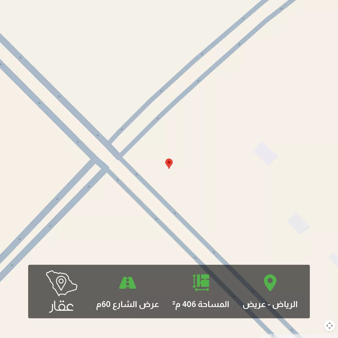 أرض للبيع في حي عريض, مدينة الرياض, منطقة الرياض 1 صورة