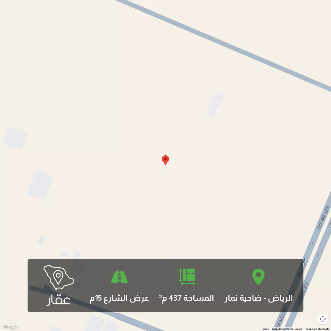 أرض للبيع في حي ضاحية نمار, مدينة الرياض, منطقة الرياض 1 صورة