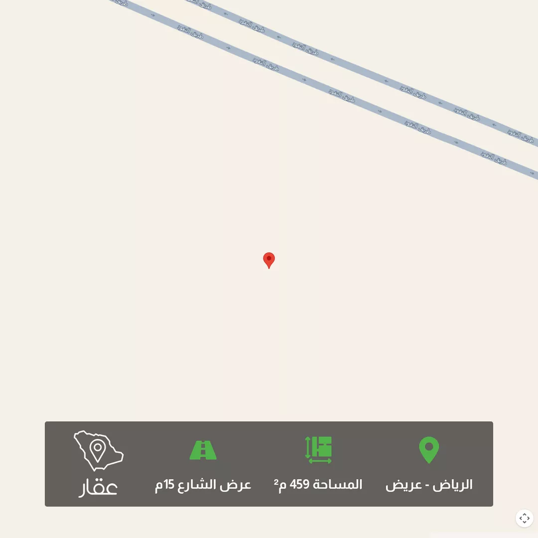 أرض للبيع في حي عريض, مدينة الرياض, منطقة الرياض 1 صورة