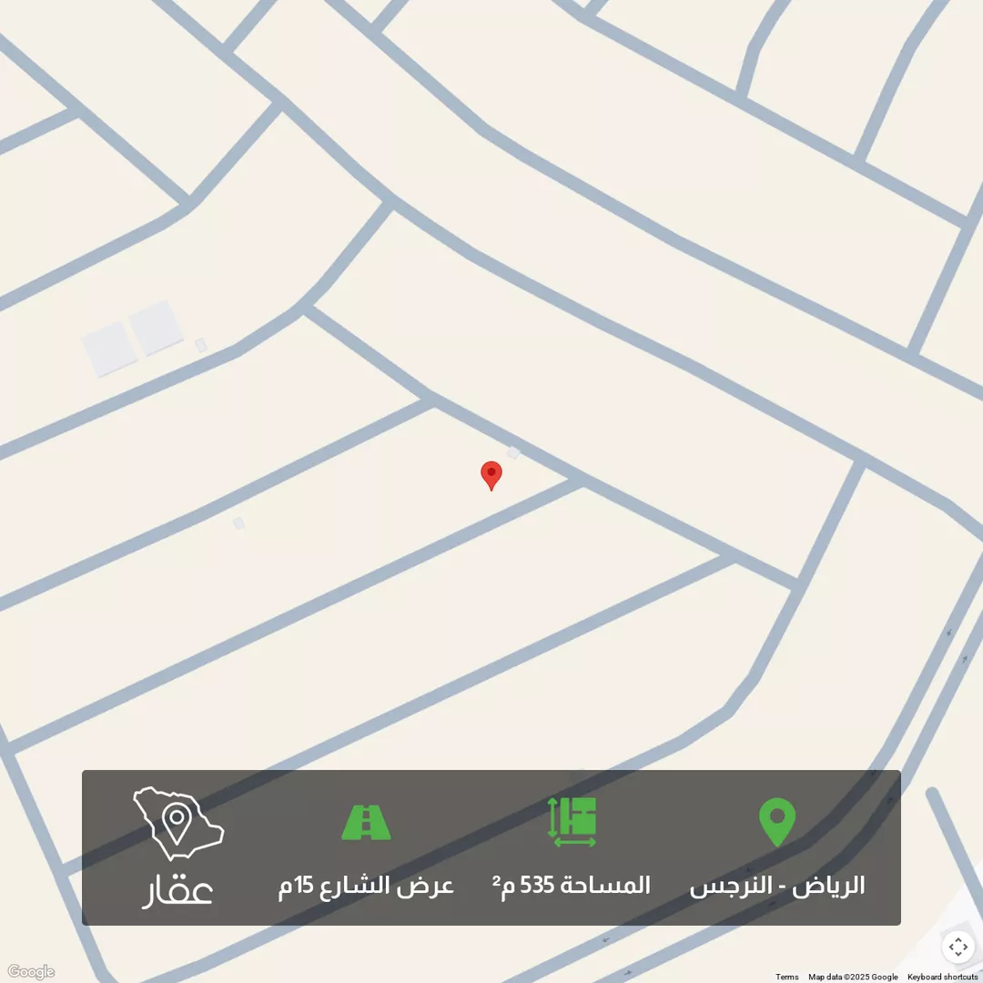أرض للبيع في حي النرجس, مدينة الرياض, منطقة الرياض 1 صورة