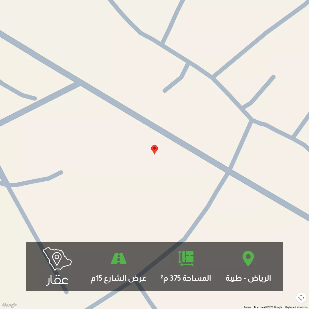 أرض للبيع في حي طيبة, مدينة الرياض, منطقة الرياض 1 صورة