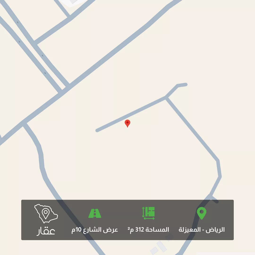 أرض للبيع في شارع ابراهيم الهلالي, حي المعيزيلة, مدينة الرياض, منطقة الرياض 1 صورة