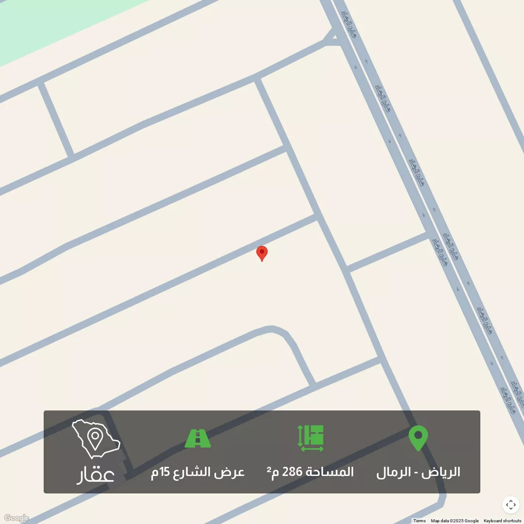 أرض للبيع في حي الرمال, مدينة الرياض, منطقة الرياض 1 صورة