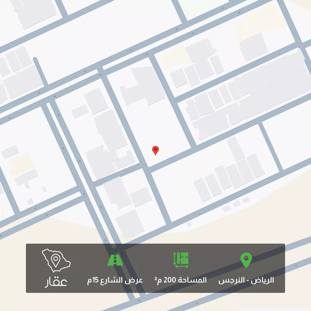 أرض للبيع في شارع شارع, حي النرجس, مدينة الرياض, منطقة الرياض 1 صورة