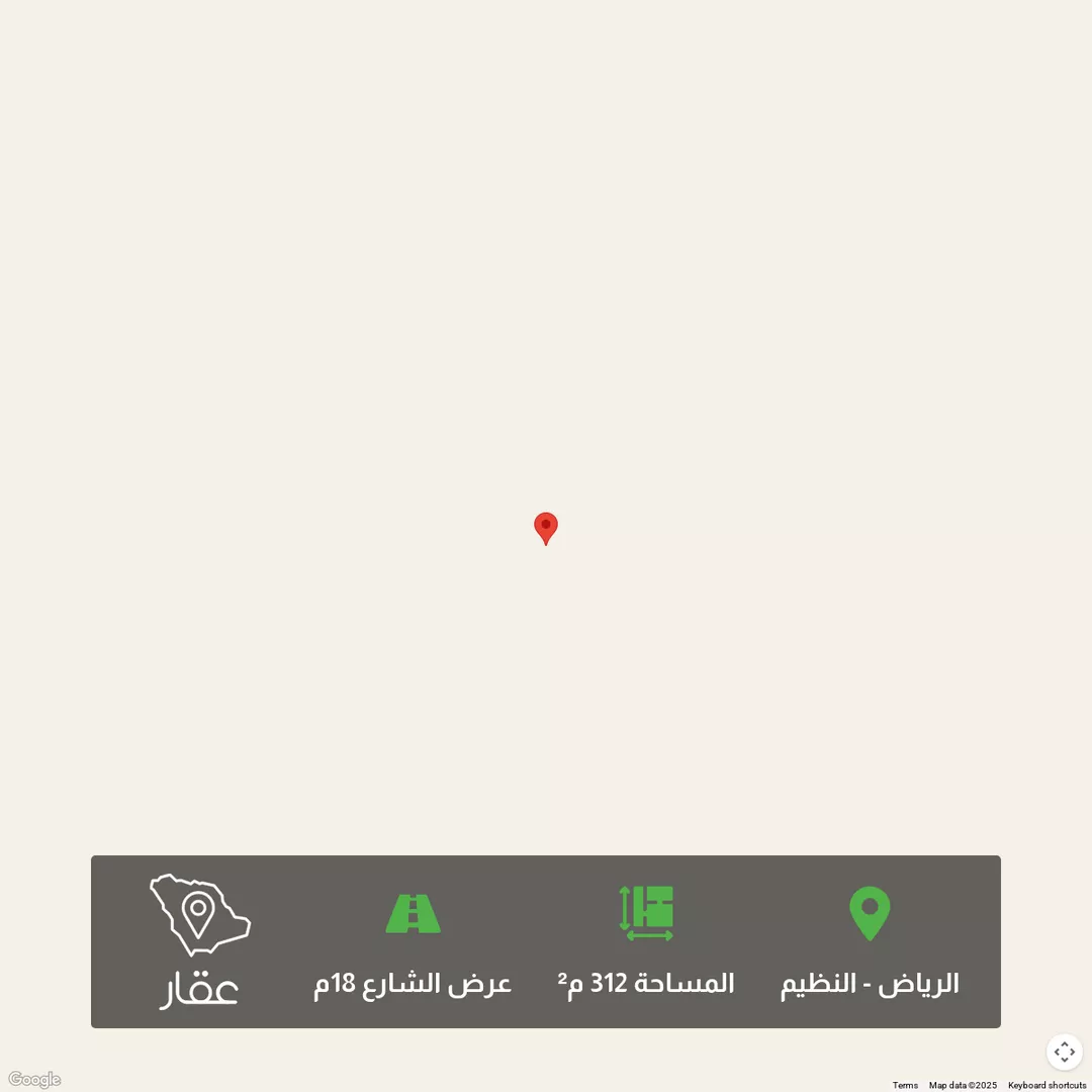 أرض للبيع في شارع 14596208, حي النظيم, مدينة الرياض, منطقة الرياض 1 صورة