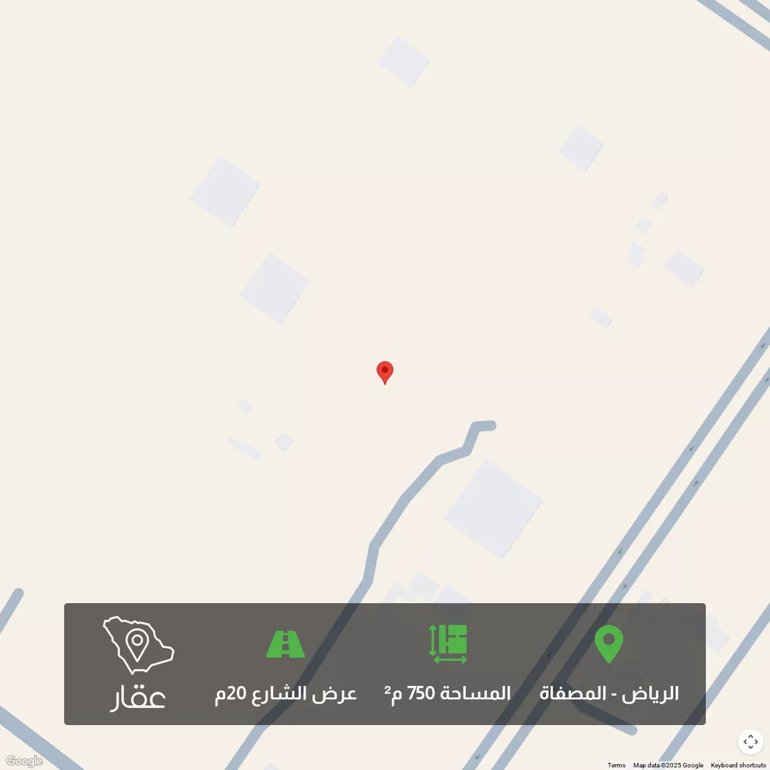 أرض للبيع في شارع القريحة, حي المصفاة, مدينة الرياض, منطقة الرياض 1 صورة