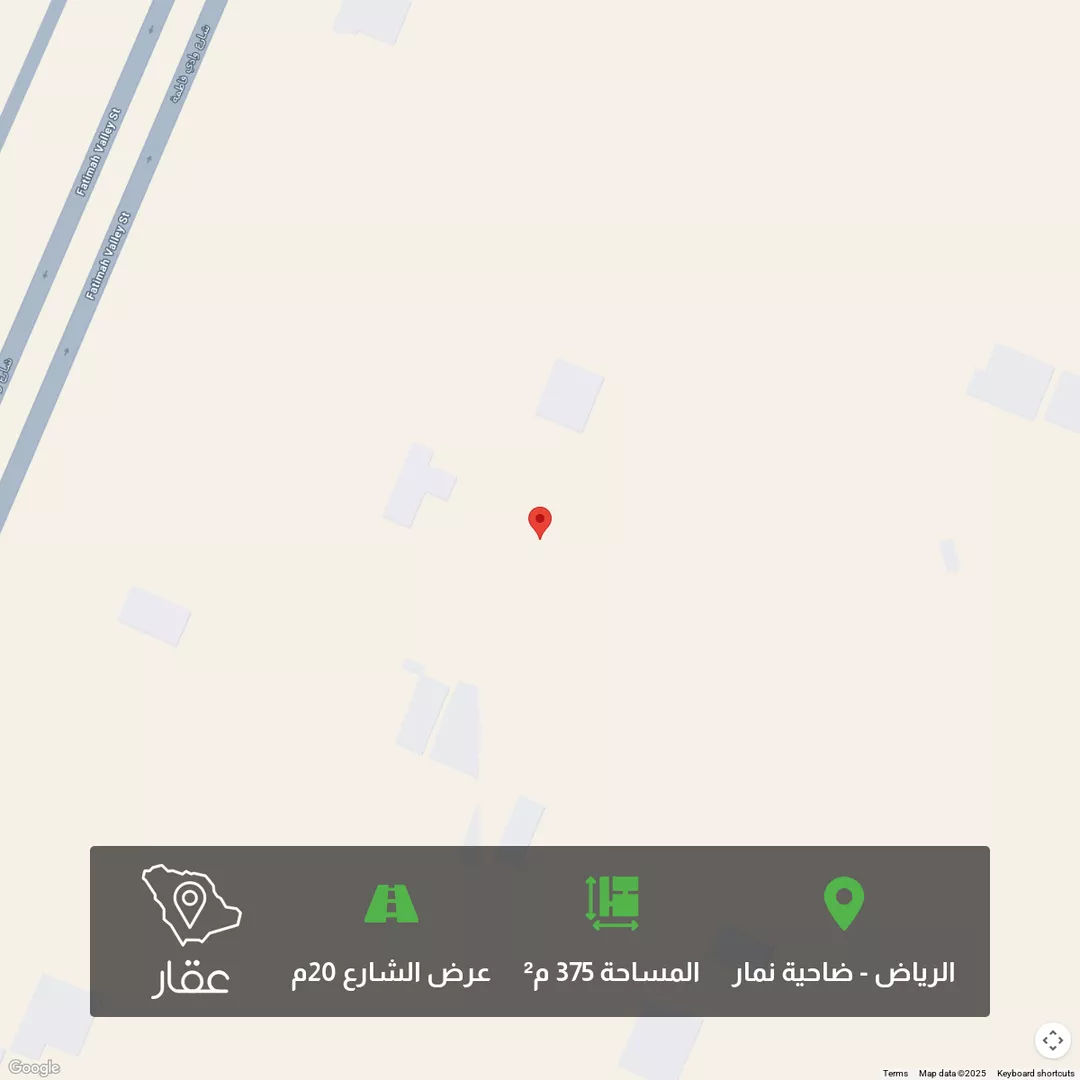 أرض للبيع في شارع 27466, حي ضاحية نمار, مدينة الرياض, منطقة الرياض 1 صورة