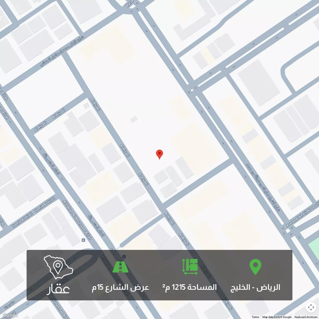 أرض للبيع في شارع الرياضي, حي الخليج, مدينة الرياض, منطقة الرياض 1 صورة