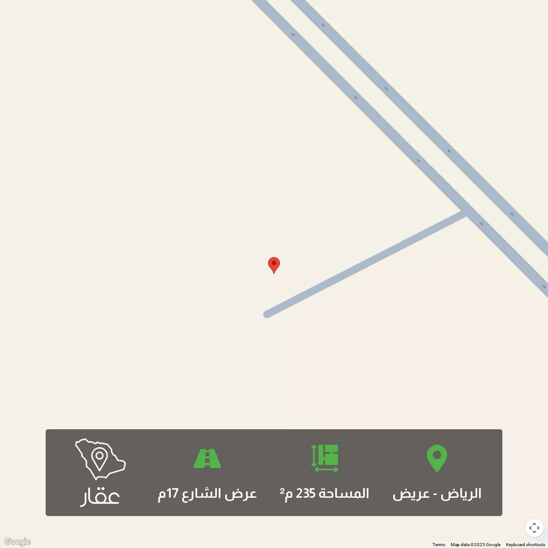 أرض للبيع في شارع عريض, حي عريض, مدينة الرياض, منطقة الرياض 1 صورة