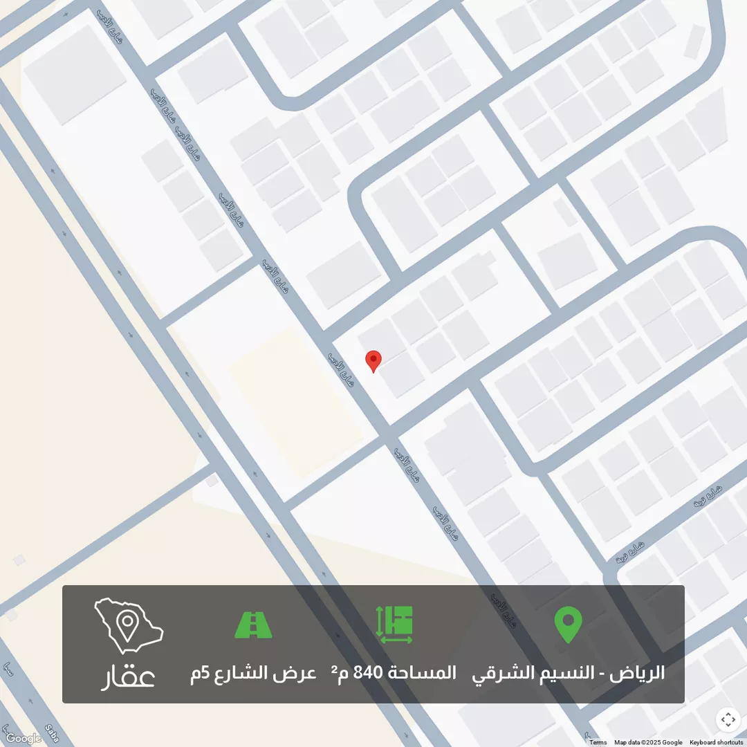 أرض للبيع في شارع الرويس ، حي النسيم الشرقي ، الرياض ، منطقة الرياض 1 صورة