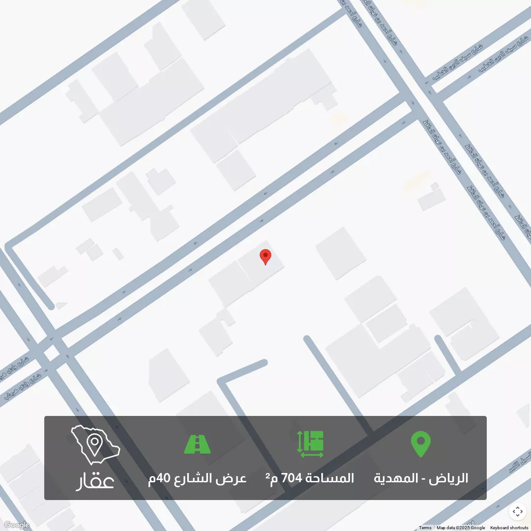 أرض للبيع في حي المهدية, مدينة الرياض, منطقة الرياض 1 صورة