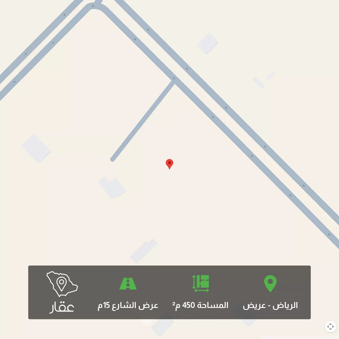 أرض للبيع في حي عريض, مدينة الرياض, منطقة الرياض 1 صورة