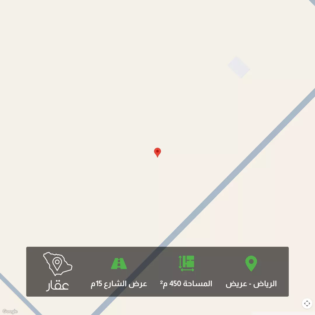 أرض للبيع في شارع 6650510, حي عريض, مدينة الرياض, منطقة الرياض 1 صورة