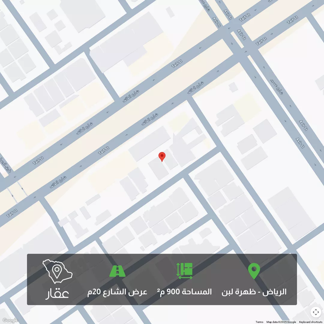 أرض للبيع في شارع رقم 174, حي ظهرة لبن, مدينة الرياض, منطقة الرياض 1 صورة