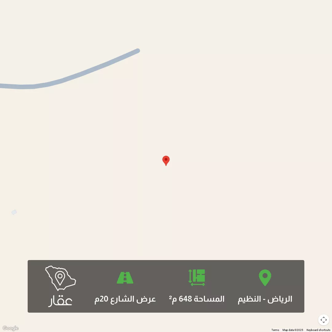 أرض للبيع في حي النظيم, مدينة الرياض, منطقة الرياض 1 صورة