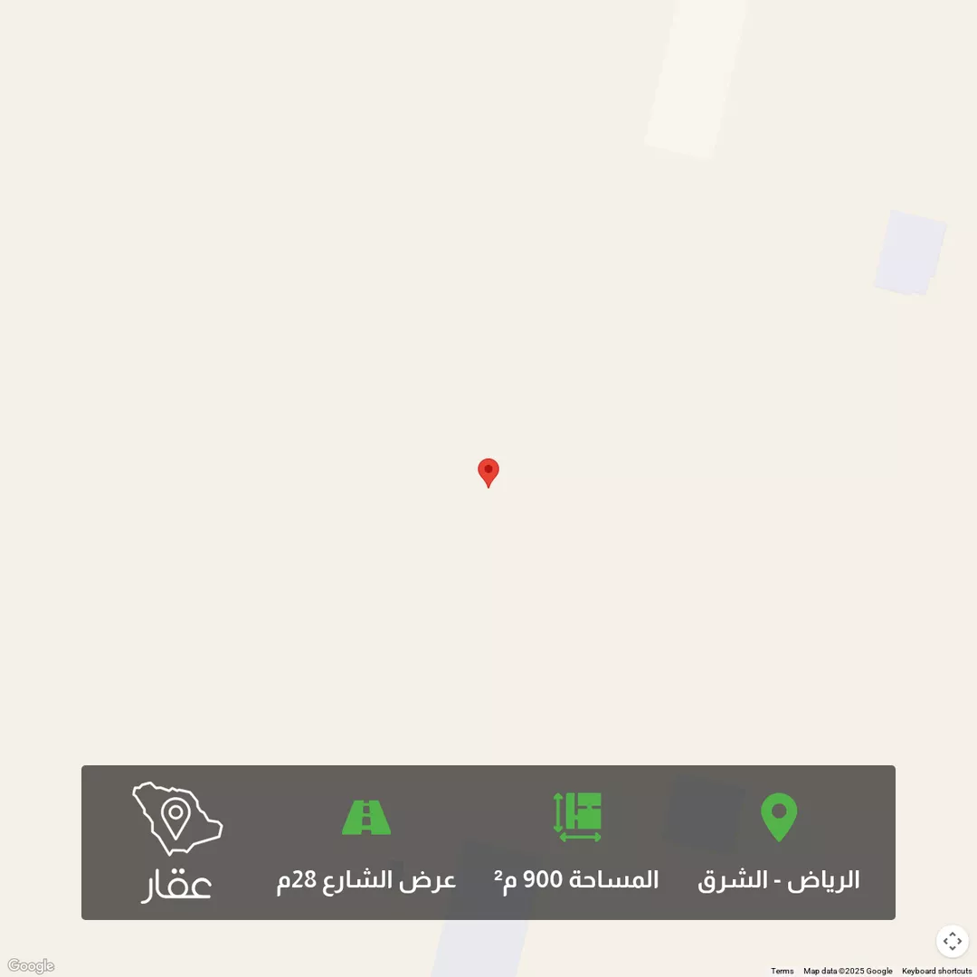 أرض للبيع في شارع وادي بيشه ، حي الزاهر ، الرياض ، منطقة الرياض 1 صورة