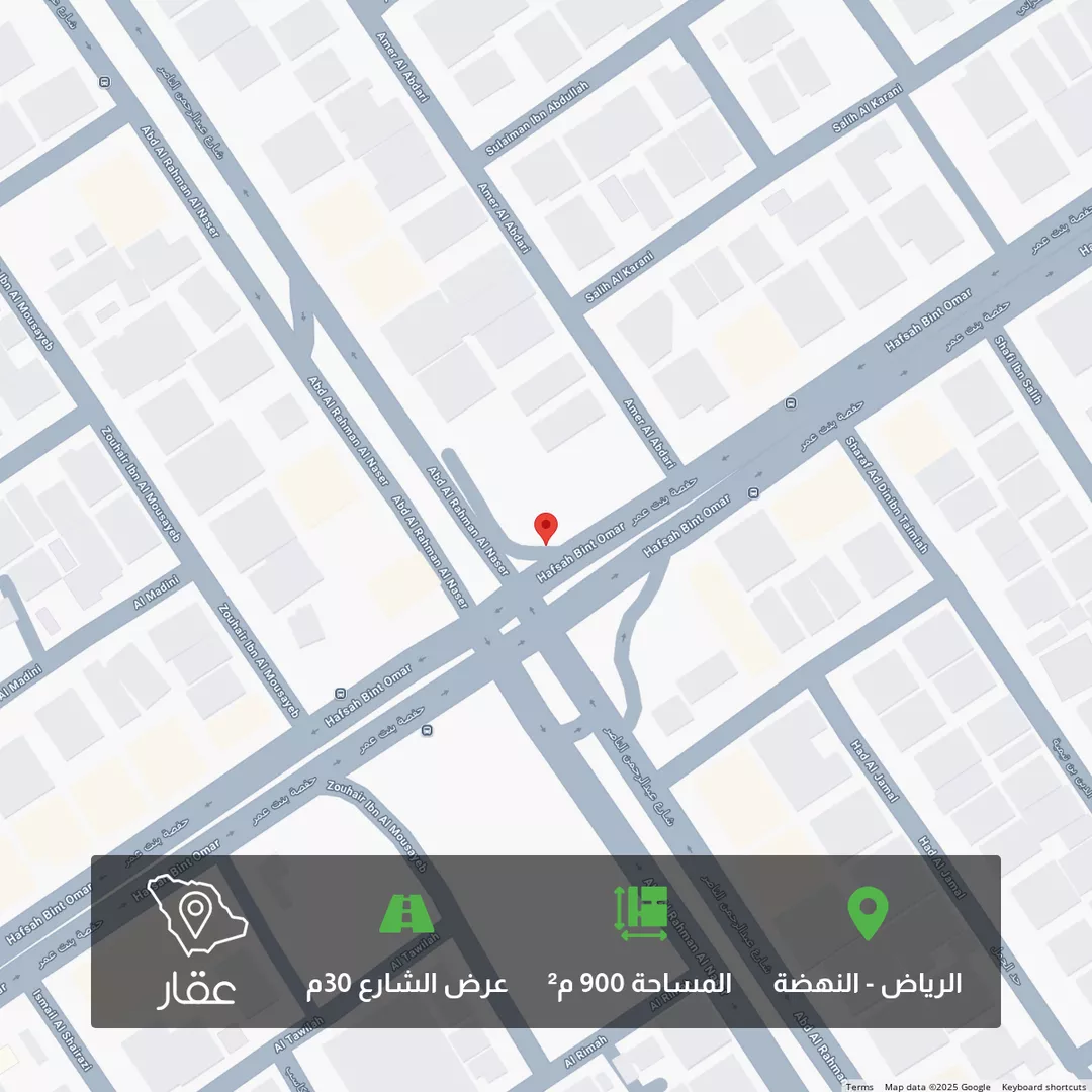 أرض للبيع في حي النهضة, مدينة الرياض, منطقة الرياض 1 صورة
