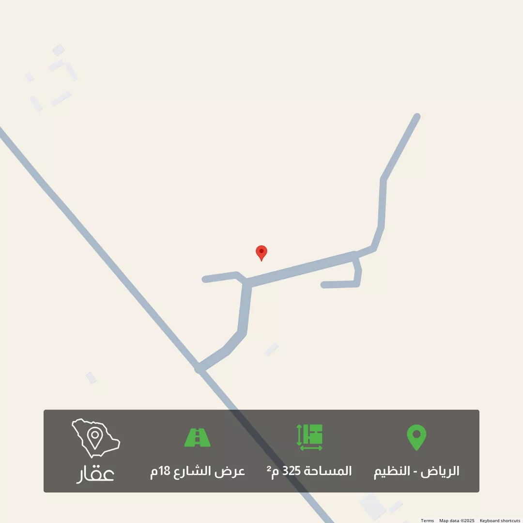 أرض للبيع في حي النظيم, مدينة الرياض, منطقة الرياض 1 صورة