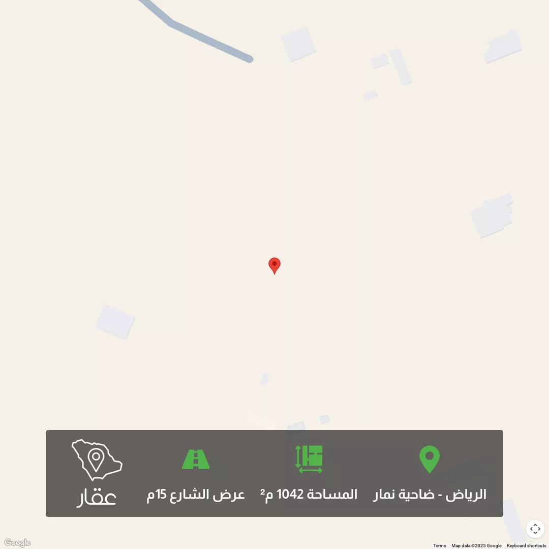 أرض للبيع في حي ضاحية نمار, مدينة الرياض, منطقة الرياض 1 صورة