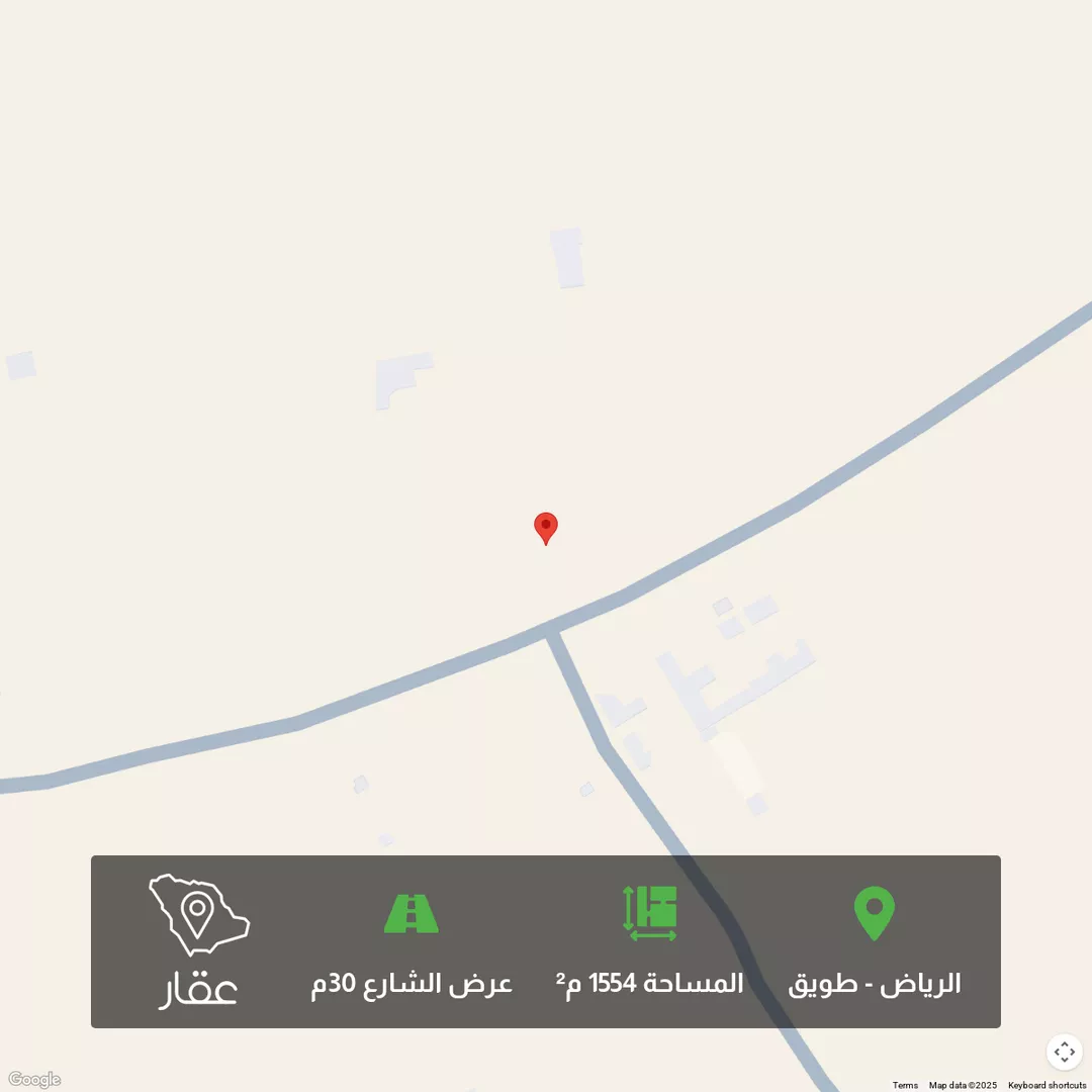 أرض للبيع في شارع تلمسان, حي طويق, مدينة الرياض, منطقة الرياض 1 صورة