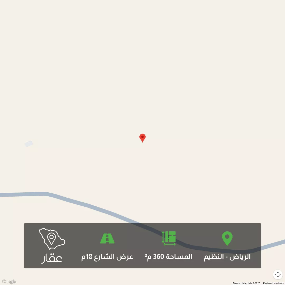 أرض للبيع في حي النظيم, مدينة الرياض, منطقة الرياض 1 صورة
