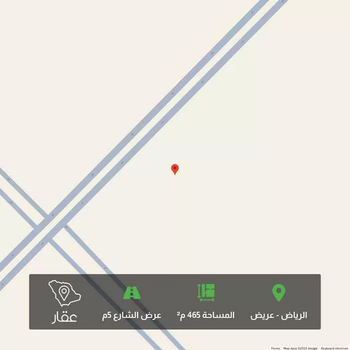 أرض للبيع في شارع جبل اجياد ، حي عريض ، الرياض ، منطقة الرياض 1 صورة