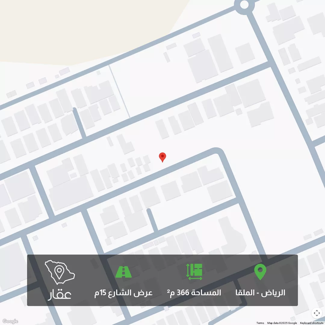 أرض للبيع في شارع رقم 43, حي الملقا, مدينة الرياض, منطقة الرياض 1 صورة
