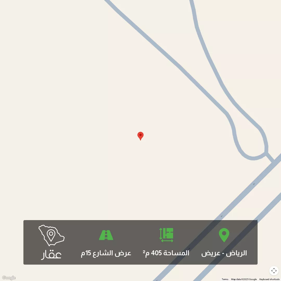 أرض للبيع في حي عريض, مدينة الرياض, منطقة الرياض 1 صورة