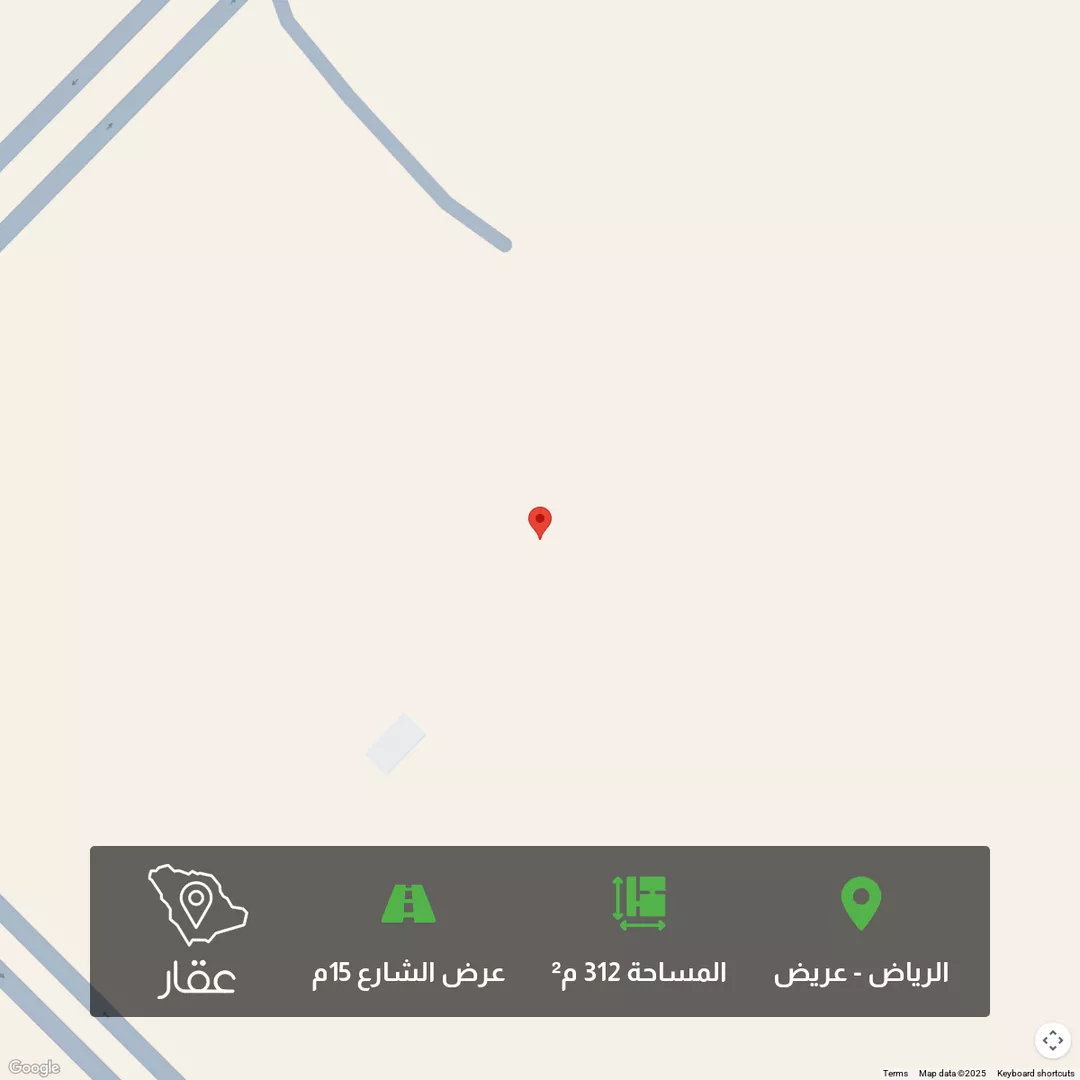أرض للبيع في شارع 2726183, حي عريض, مدينة الرياض, منطقة الرياض 1 صورة