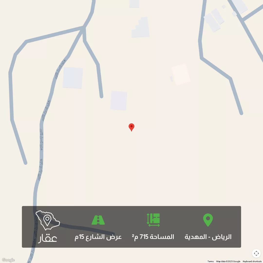 أرض للبيع في حي المهدية, مدينة الرياض, منطقة الرياض 1 صورة