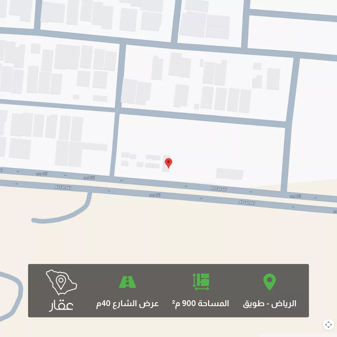 أرض للبيع في شارع الذهبي, حي طويق, مدينة الرياض, منطقة الرياض 1 صورة
