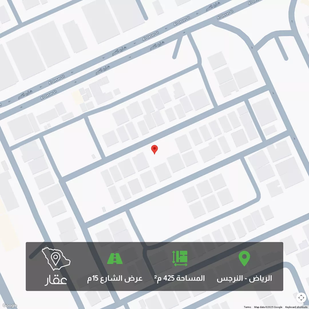 أرض للبيع في شارع أحمد الدهلوي, حي النرجس, مدينة الرياض, منطقة الرياض 1 صورة