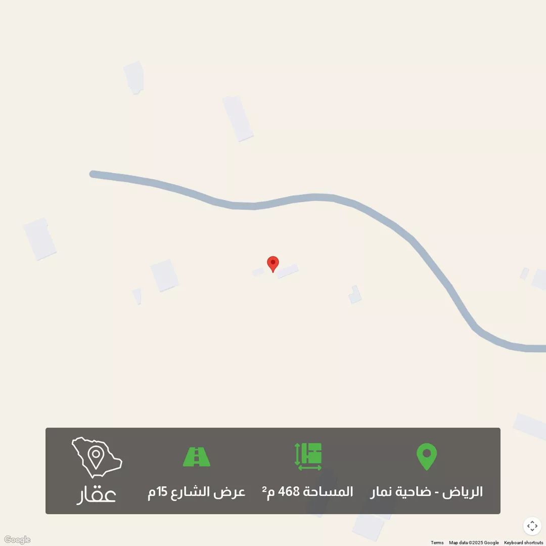 أرض للبيع في شارع الا, حي ضاحية نمار, مدينة الرياض, منطقة الرياض 1 صورة