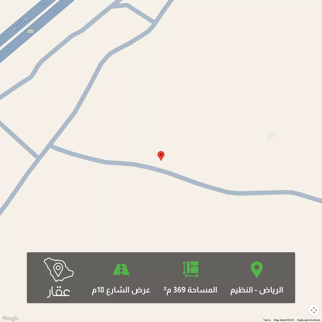 أرض للبيع في شارع 0000, حي النظيم, مدينة الرياض, منطقة الرياض 1 صورة