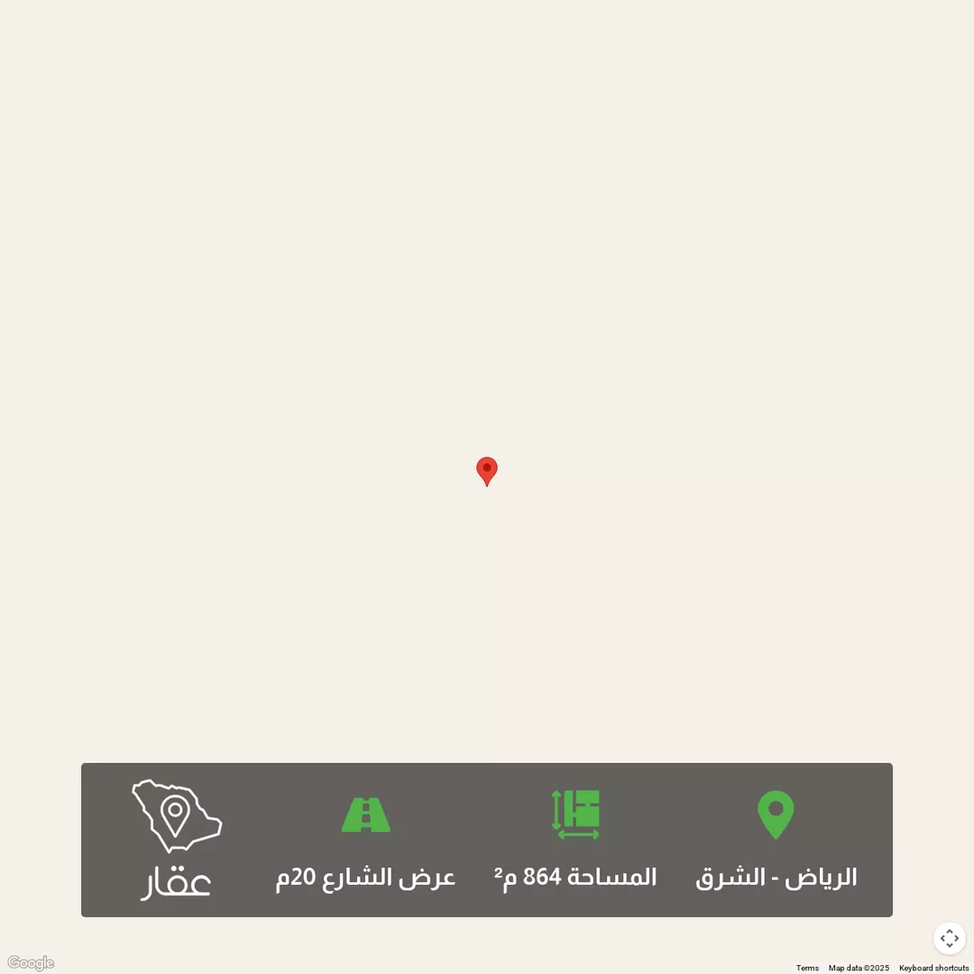 أرض للبيع في شارع القاضي محمد التلمساني, حي النخبة, مدينة الرياض, منطقة الرياض 1 صورة