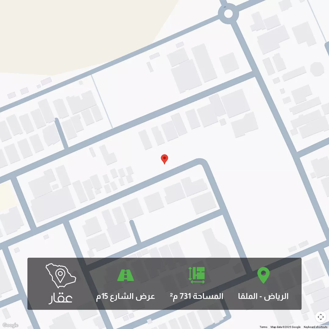 أرض للبيع في شارع رقم 43, حي الملقا, مدينة الرياض, منطقة الرياض 1 صورة