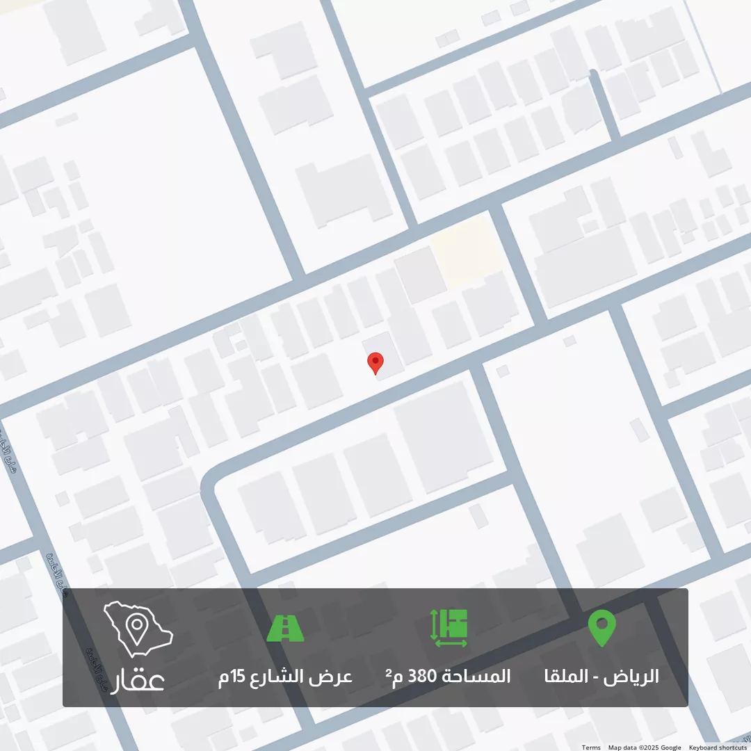 أرض للبيع في شارع رقم 43, حي الملقا, مدينة الرياض, منطقة الرياض 1 صورة