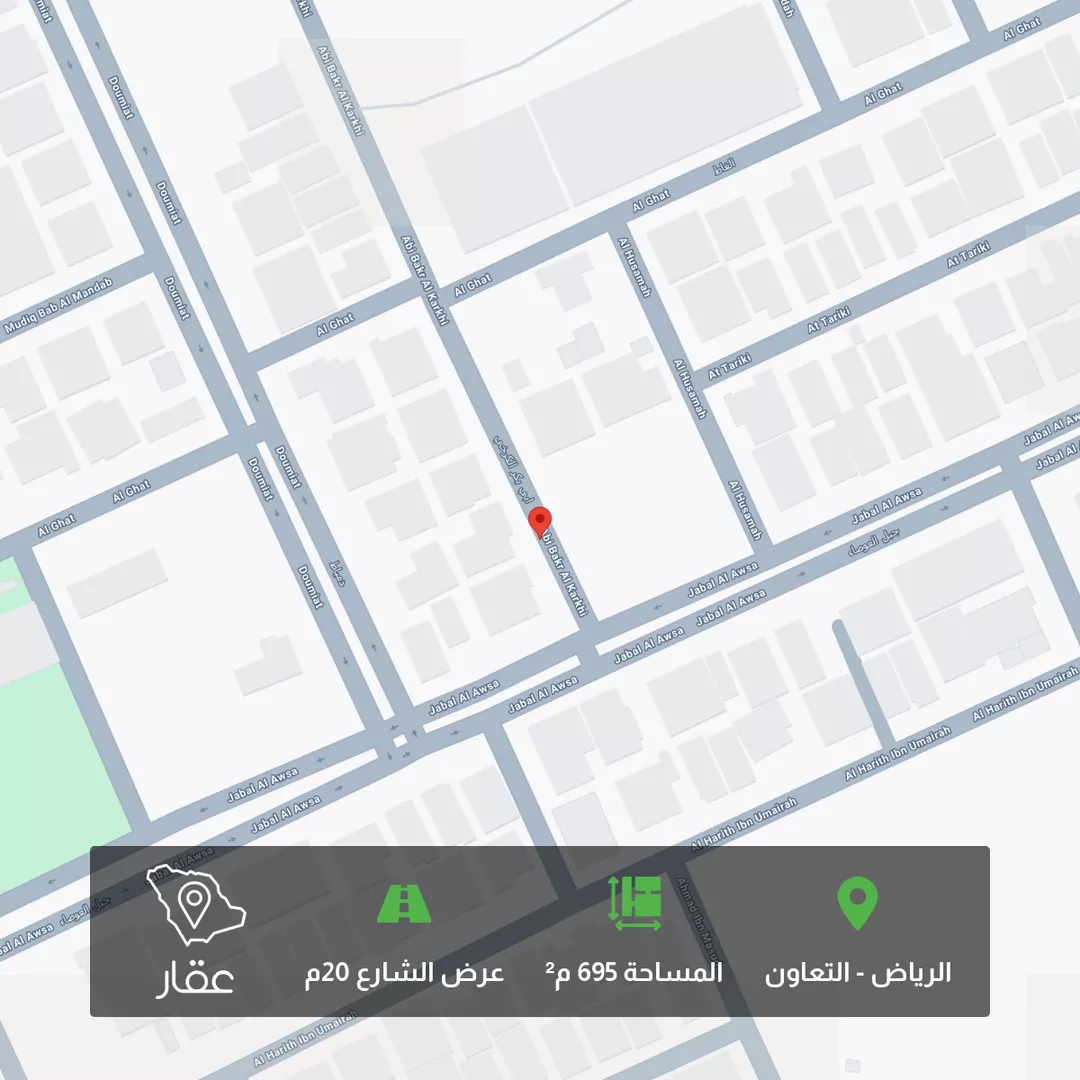 أرض للبيع في حي التعاون, مدينة الرياض, منطقة الرياض 1 صورة