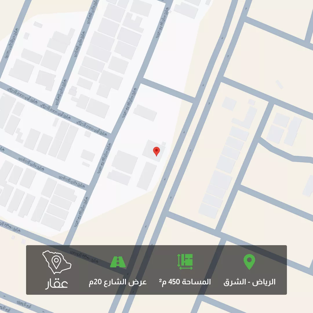 أرض للبيع في شارع يوسف بن عمرو الطائفي, حي البيان, مدينة الرياض, منطقة الرياض 1 صورة