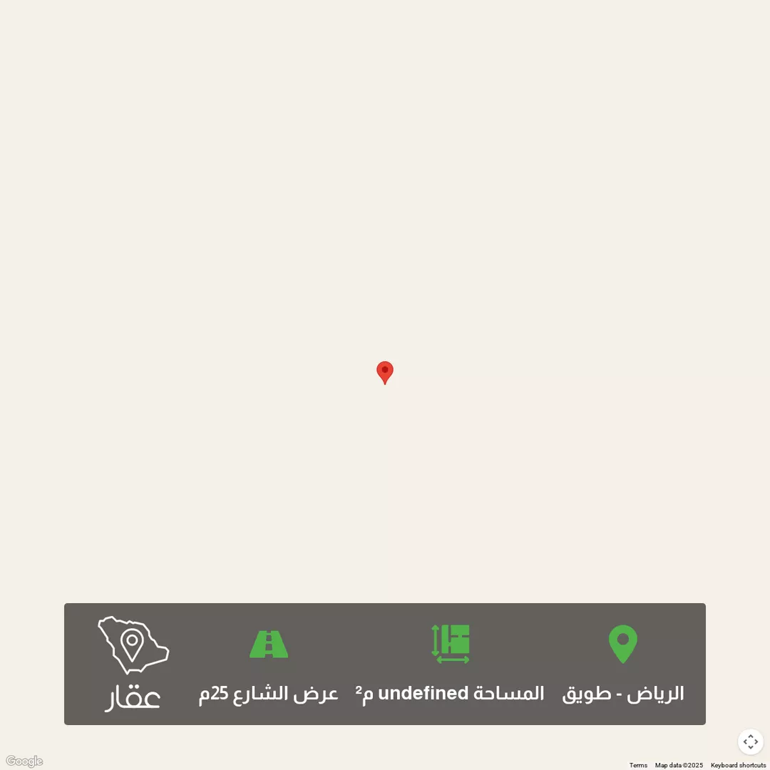 أرض للبيع في حي طويق ، الرياض ، منطقة الرياض 1 صورة