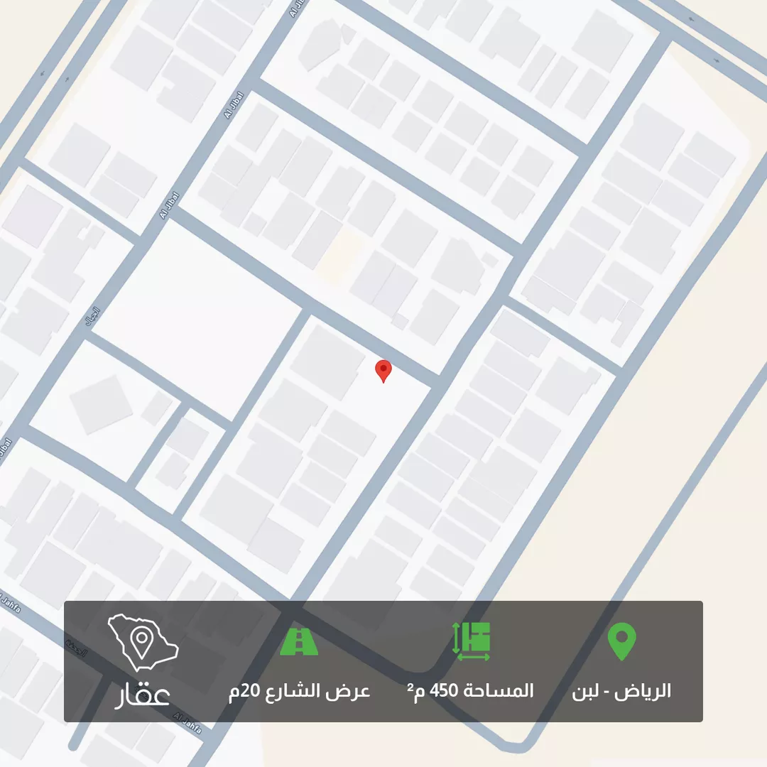 أرض للبيع في شارع الخوخ, حي لبن, مدينة الرياض, منطقة الرياض 1 صورة