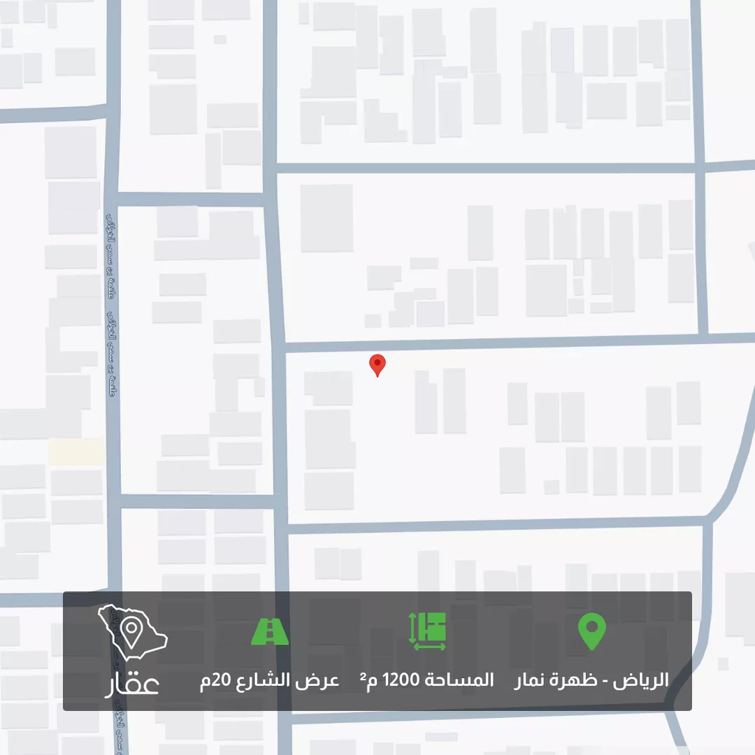 أرض للبيع في شارع بشري الجبرتي الشافعي, حي العوالي, مدينة الرياض, منطقة الرياض 1 صورة