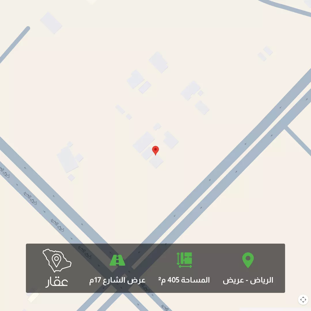 أرض للبيع في شارع الشباحة, حي عريض, مدينة الرياض, منطقة الرياض 1 صورة