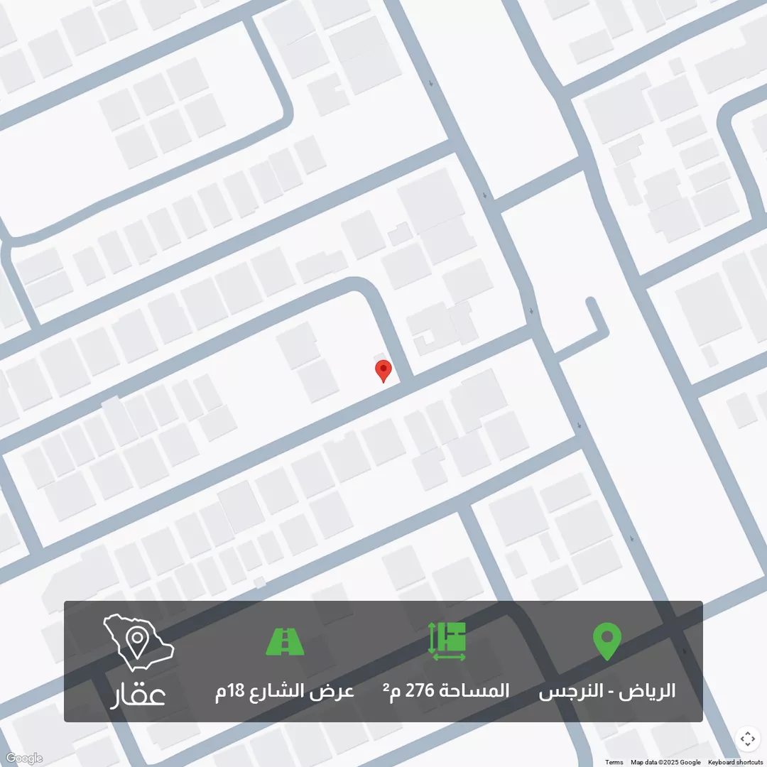 أرض للبيع في شارع ابن الرازي ، حي النرجس ، الرياض ، منطقة الرياض 1 صورة