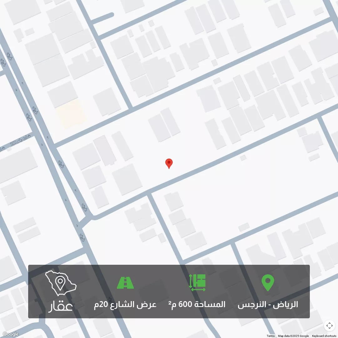 أرض للبيع في شارع رقم 316, حي النرجس, مدينة الرياض, منطقة الرياض 1 صورة