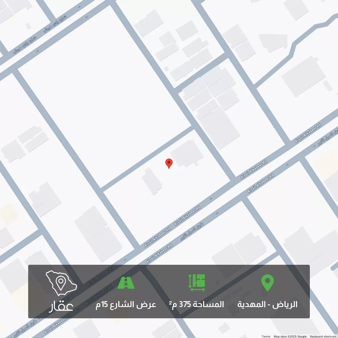 أرض للبيع في حي المهدية, مدينة الرياض, منطقة الرياض 1 صورة